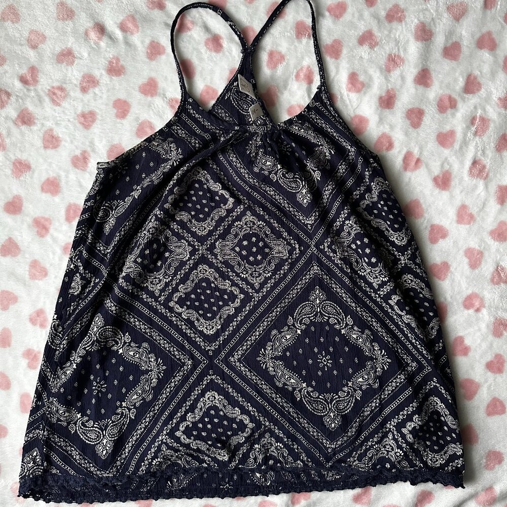 Patterned Blue BP Shirt